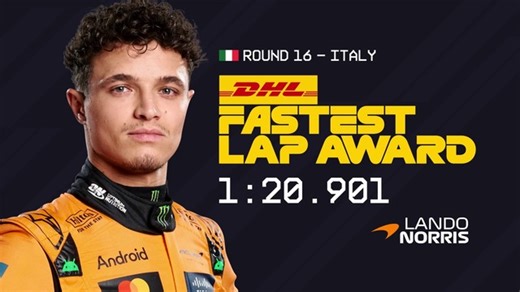 DHL Fastest Lap Award – 2025 Italian Grand Prix
