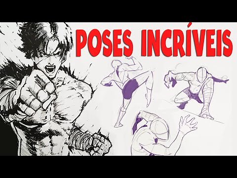 Como Desenhar Poses Dinâmicas