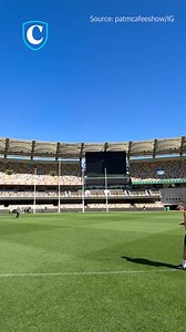Ex-NFL punter and media personality Pat McAfee has touched down at the Gabba, and can confirm, he can launch a football. STORY ▶️ bit.ly/4lD0NUj | CODE Sports