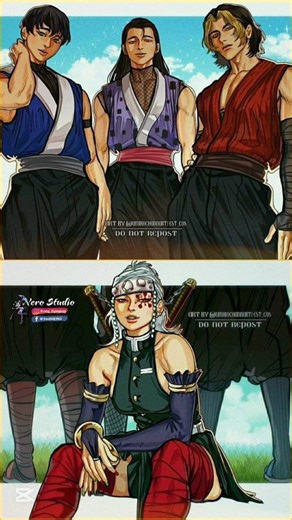 kny gender swap Who is your favorite😍💖💞 #demonslayer #kimetsunoyaiba #hashirama #anime #kny #sanemi🥵