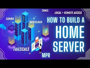 Build Your Own Server | Local + Remote Access | DIY | Tamil | NextCloud | Samba | TailScale | MPR