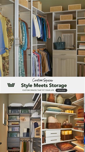 Get custom designed and installed storage for any space in your home from The Container Store Custom Spaces. | The Container Store