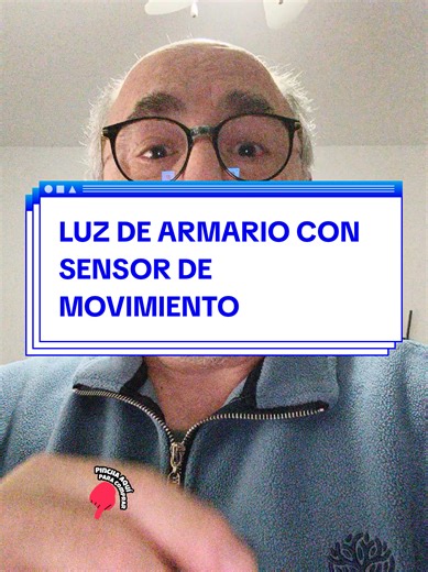 Luz de armario con sensor de movimiento para tu hogar
