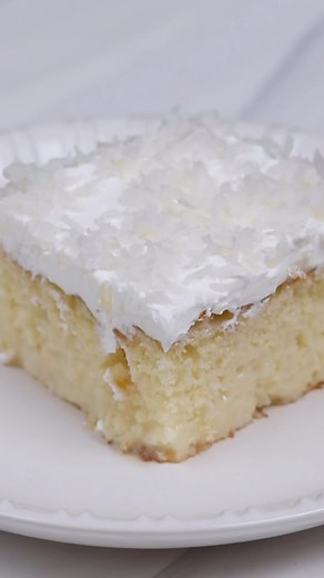 193K views · 31 reactions | This Coconut Poke Cake starts with a boxed white mix and ends with the most fluffy, flavorful cake. The perfect potluck dessert! Click on my bio @fromvalerieskitchen for the recipe link. #cakemixrecipe #cake #coconutcake #easycakerecipe #baking #homebaking #potluckfood | Valerie's Kitchen | Facebook