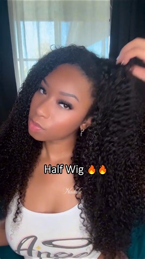 Curly half wigs are in this autumn. I’m obsessed easy, quick, and cute 🥰 🔗𝐒𝐚𝐦𝐞 𝐖𝐢𝐠: https://st.nadula.com/q6SnmU ✅ New users, log in via Facebook and Claim💸30 off. 💄 HOT DEAL: Save 𝗨𝗽 𝘁𝗼 $𝟭𝟮𝟬 𝗢𝗙𝗙 𝗖𝗼𝗱𝗲: 𝗖𝗛𝗜𝗖 ✈️Ship worldwide Free shipping 30 Days Easy Return #nadula #Nadulahair #Nadulawig #halfwig #kinkycurly #curlyhair #curls #quickinstall #wiginstall #AutumnStyle #easyhairstyles #protectivestyles #P-1108 #S-zE8N #Z-zc | Nadula Hair