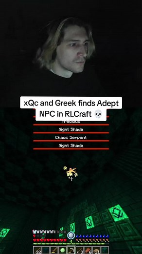 xQc Encounters His Ex-Girlfriend in RLCraft Gameplay