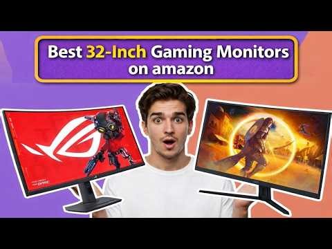 the BEST 32 Inch Gaming Monitors ON Amazon Buy Right Now