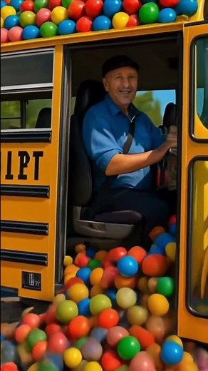 Wheels on The Bus ball version by LetsgoMartin #kidsvideo