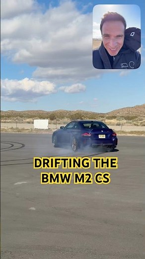 Burnouts with the BMW M2 CS