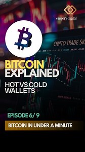 Hot vs Cold Wallets: Ep 6/9 #bitcoin #btc #edu #emperydigital | Empery Digital | Facebook