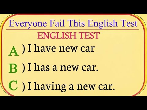 Mixed English Grammar Quiz: Only 5% can pass This Test