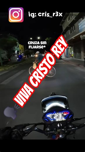 🗣viva cristo rey #motovlog #motovlogger #observacionesdiarias #humor #gracioso #divertido #crisrex