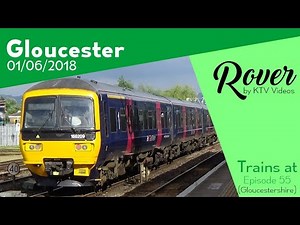 Trains at Gloucester, GVL - 1/6/18