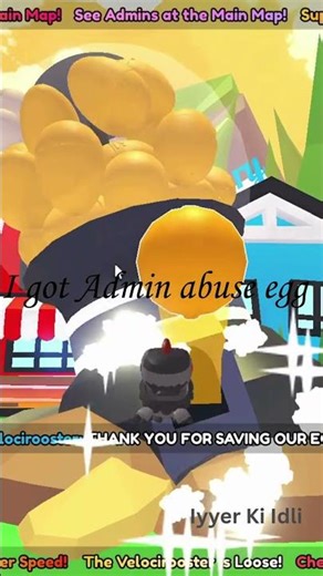 THE ADMIN ABUSE EGG Roblox - Adopt Me