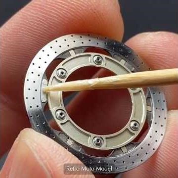 Front Brake Disc build(Tamiya Honda NSR500’84)