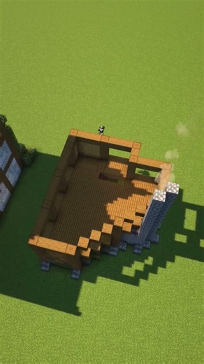 Simple Medieval House no 43 #minecraft #medievalhouse #medieval