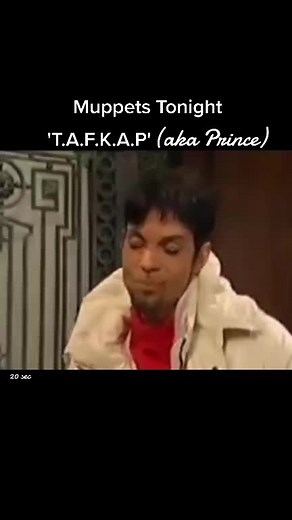 Prince Guest Stars on 'Muppets Tonight'