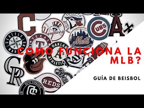 Como funcionan las ligas mayores de beisbol (Guía sencilla)