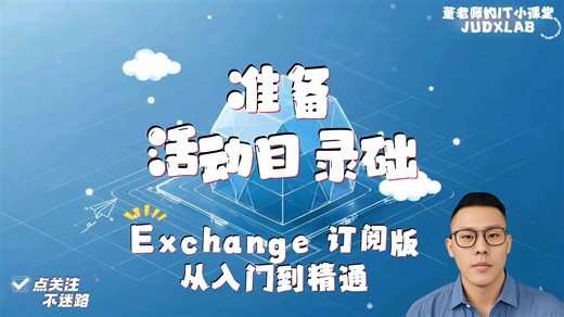 1.4 - 准备Active Directory