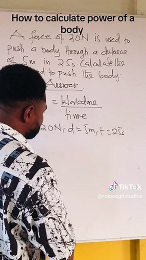 How to Calculate Power in Physics