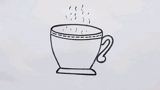 How to draw a tea cup step by step | Easy cup drawing | Priyanka creative guru