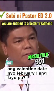 Ang valentine date nyo february 1? #PtrEdLapiz #lifecoach #lifelessons #lifehacks #realtalk #preaching #edlapiz #motivation #motivationalvideo #newtrend #videoviral #GodsWord #positivethinking #enjoylife | Sabi ni Pastor Ed 2.0