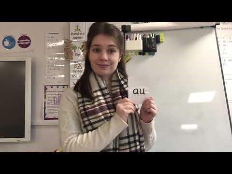 RWI phonics alternate sounds ‘au’