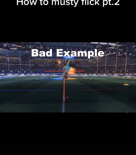 How to musty flick pt. 2 #musty #flick #rocketleague #fyp