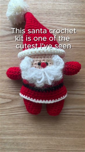 Kmart Santa kit tutorial - coming this Friday! #kmart #crochet #santa
