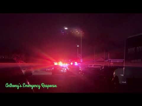 San Diego Fire Rescue Engine 51 & San Diego Police Responding to Medical Emergency