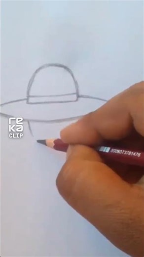 Hat Drawing Tutorial 😱| From Outline to Perfection 😃| #drawing