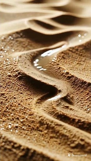 Sand Satisfying Animation | Relaxing & Hypnotic Visual Loop