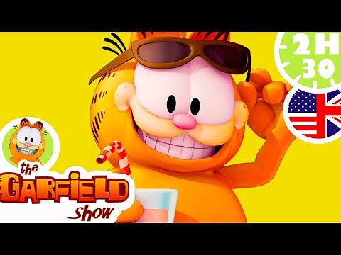 🌴 Garfield in vacations !🌴 2023 episode compilation