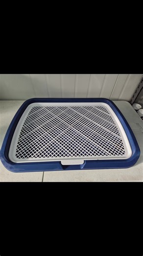 Potty trays! They work! Our pups all leave with one 👌 | Gemstone Groodles