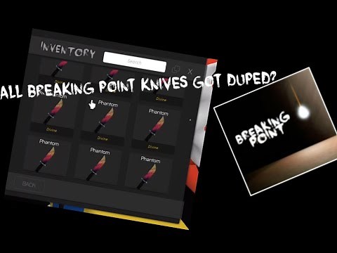 Breaking Point (All divine knives got duped?)