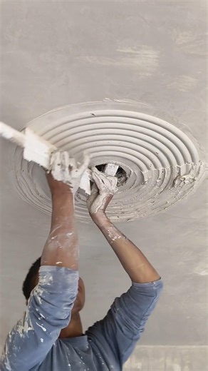 pop ceiling fan design| pop circle design marking full process| pop design for roof| #popart