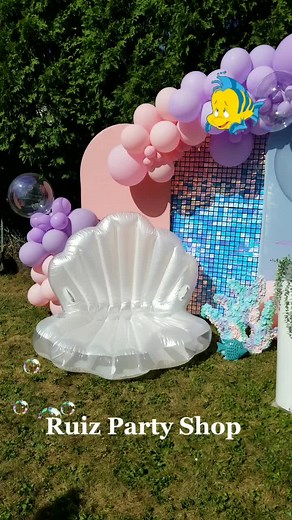Under the Sea Themed Birthday Decorations and Props