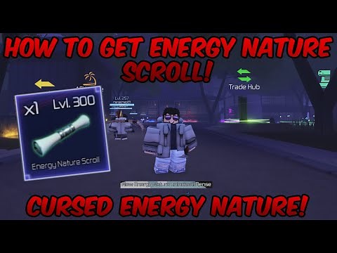 How To Get Energy Nature Scroll in Jujutsu Infinite! (FAST!) | Jujutsu Infinite Release Roblox