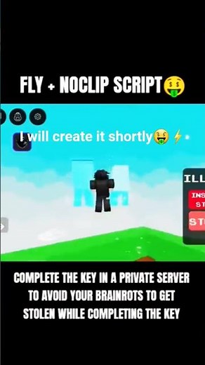 BEST ROBLOX FLY + NOCLIP SCRIPT! (Instant Steal & Infinite Brainrots) 😱🔥 | Delta Executor