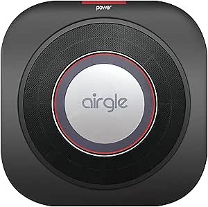 Airgle AG25 Personal Air Purifier - cHEPA Filter with H14 HEPA Technology - Removes Dust, Smoke, Odors, Allergens, Bacteria, and Viruses and VOCs - Ideal for Home, Office, Vehicle Use - USA Designed