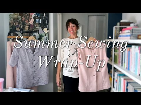 My Last Summer Makes | Simplicity 3108 + Tessuti Arkie Shirt