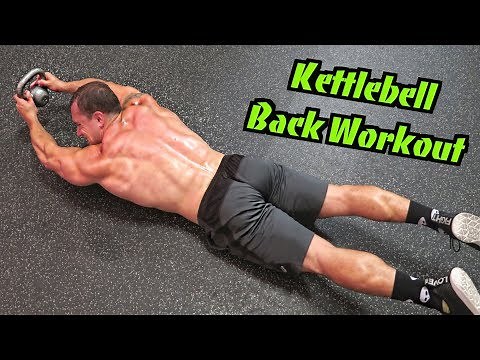 Intense 5 Minute Kettlebell Back Workout