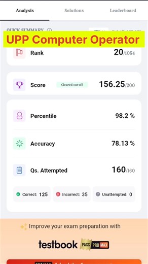 UPP Computer Operator #police #uppolice #uppolicecomputeroperator #shorts #new #success #hardwork