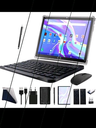 Come trasformare il tuo tablet Android in un mini laptop! Questa fantastica tablet è dotata di una tastiera rimovibile che trasforma il tuo tablet in un mini laptop.Inoltre, ricevi un mouse wireless, una penna stilo e un cavo HDMI per collegare al tuo TV.Include anche un caricabatterie e una guida utente.Perfetto sia per il lavoro che per il divertimento! Prendine uno subito e scopri la comodità! #blackfridaymilano #blackfridayamazon #shopblackfriday #scontiblackfriday #blackfridaysamiauto