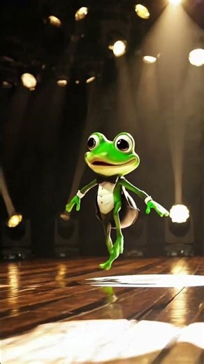 Dancing frog. 