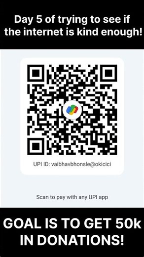 Day 5 of trying to get donations through the internet! #trending #shorts