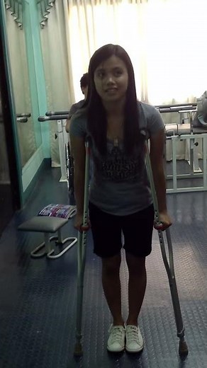 2 point gait pattern-crutches
