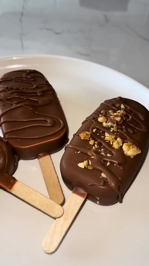 Homemade Magnum Ice Cream Recipe by Leboo Cooks