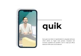 Quik connect - Template by Nicepage