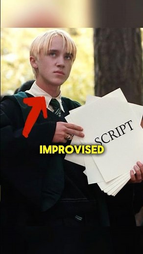 Times Harry Potter actors improvised their lines #harrypotter #harrypotterfacts #behindthescenes